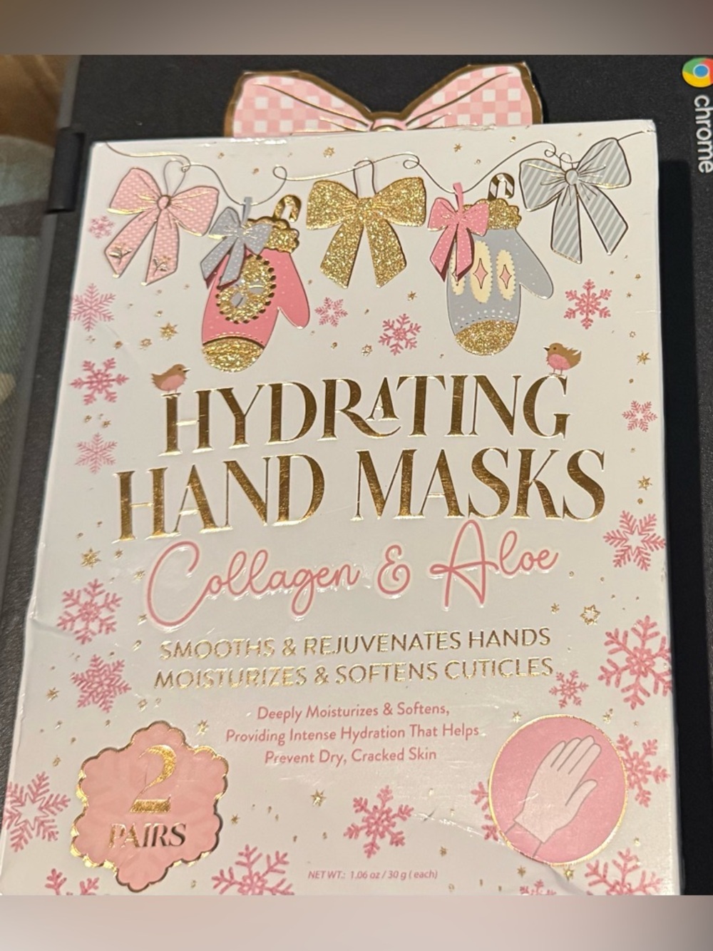 Hydrating Hand Masks Collagen & Aloe – Moisturizing Treatment with Collagen Aloe